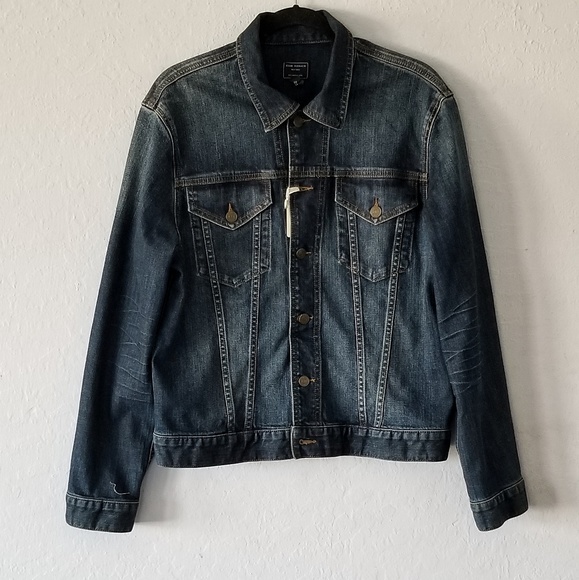 Club Monaco Other - Club Monaco Indigo Denim Jacket Sz Medium NWT